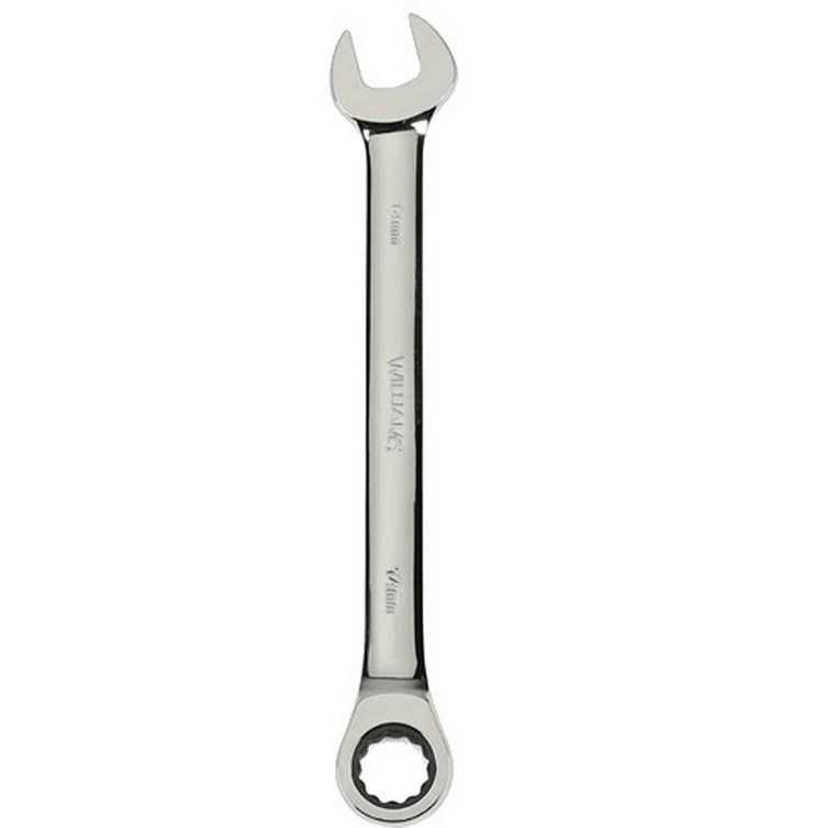 7/16" Williams Polished Chrome Combination Ratcheting Wrench 12 PT - JHW1214NRC Pro Torque Tools