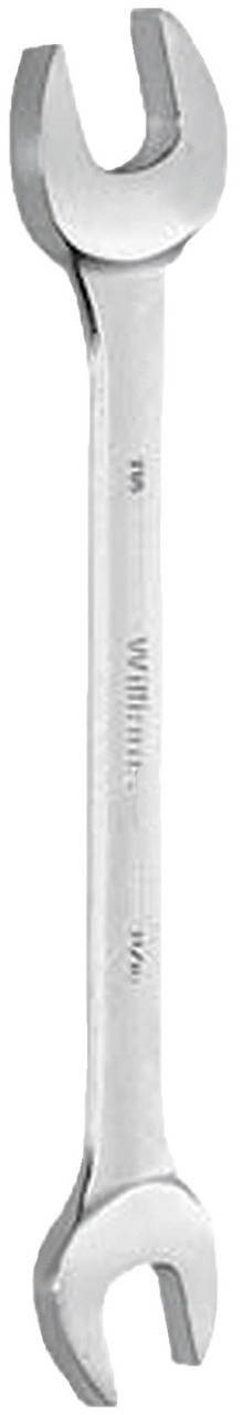 Williams 1 3/8x1 7/16 Williams Satin Chrome Double Head Open End Wrench - JHW1038A