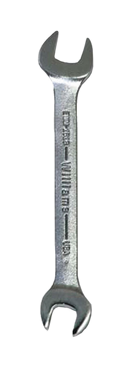 Williams 24x27MM Williams Satin Chrome Double Head Open End Wrench - JHWEWM-2427