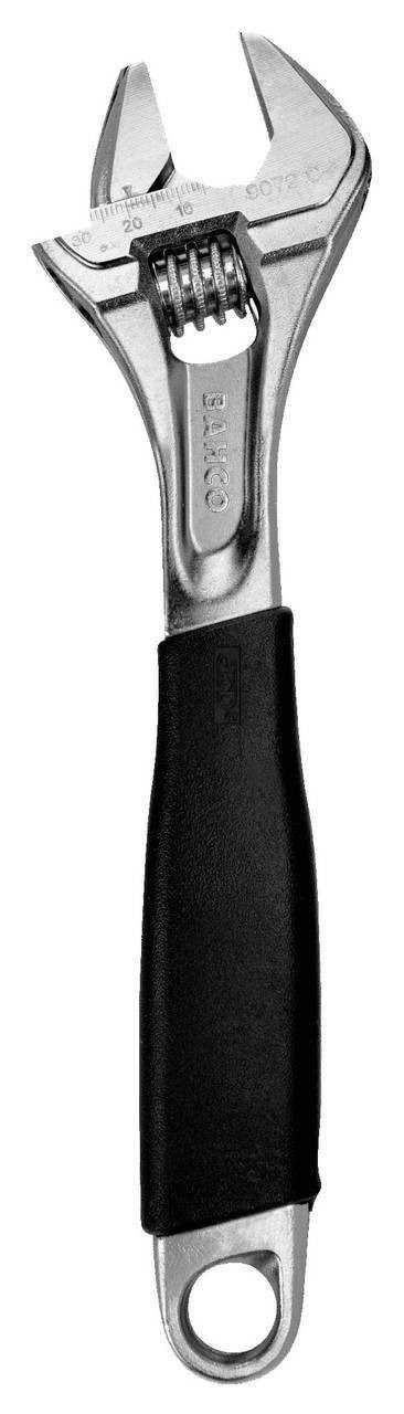 Williams 8 Williams Chrome Adjustable Wrench with Rubber Handle - 9071 RC US