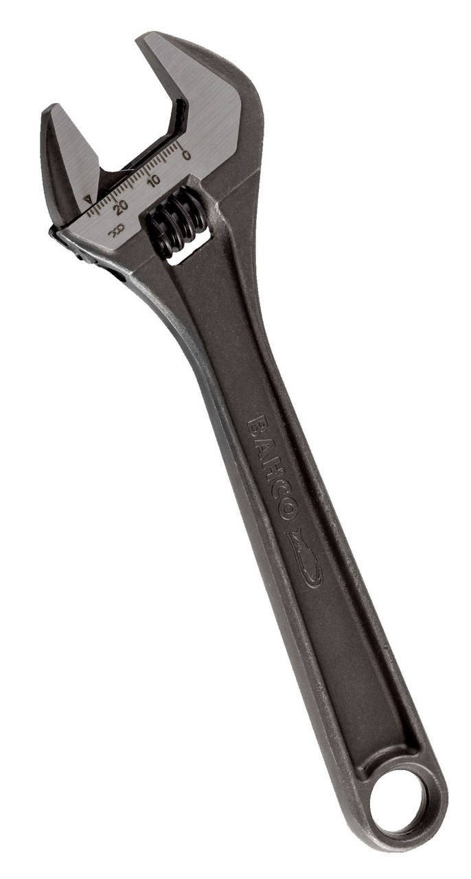 Williams 4 Williams Black Adjustable Wrench with Steel Handle - 8069 R US