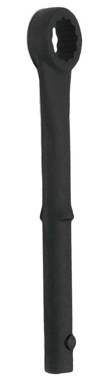 Williams 7/8 Williams Black Straight Box End Tubular Handle Wrench 12 PT - JHW1228TSB
