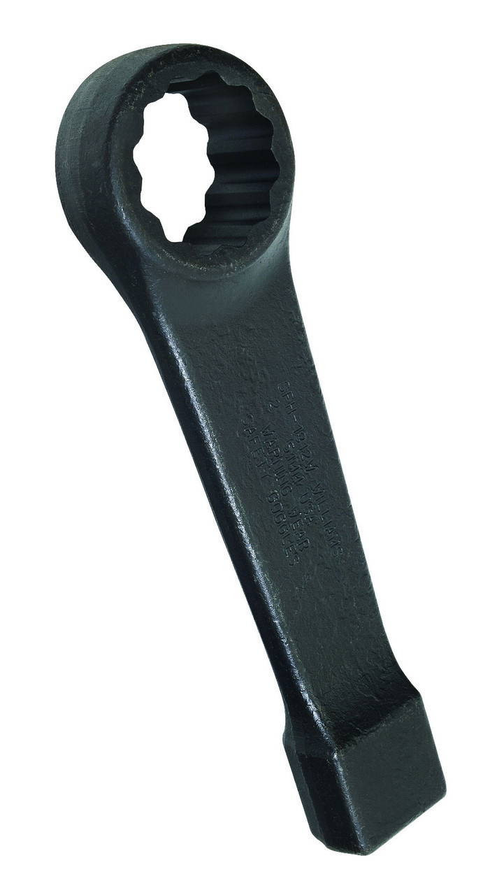 Williams 3 1/2 Williams Black Straight Pattern Box End Striking Wrench 12 PT - JHWSFH-1818W