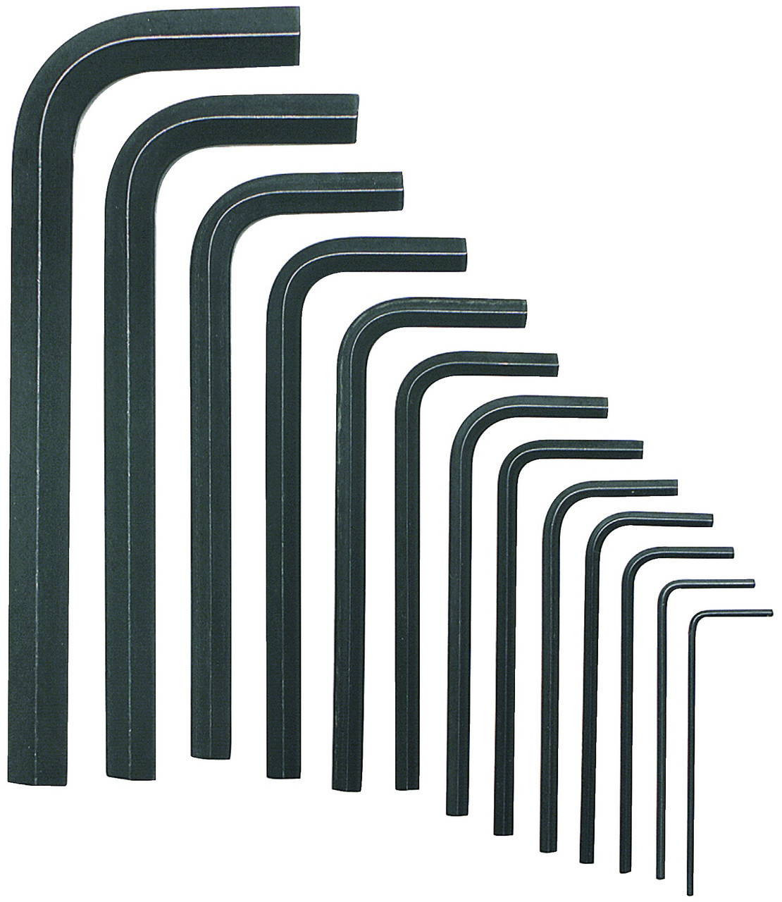 Williams .050-3/8 Williams Black Folding Hex Key Set 13 Pcs