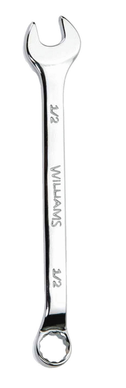 Williams 13/16 Williams Polished Chrome Combination Wrench Offset 12 PT - JHW11959