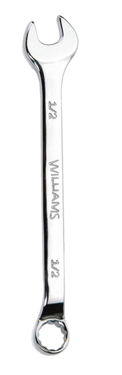 Williams 1 1/16 Williams Polished Chrome Combination Wrench Offset 12 PT - JHW11963