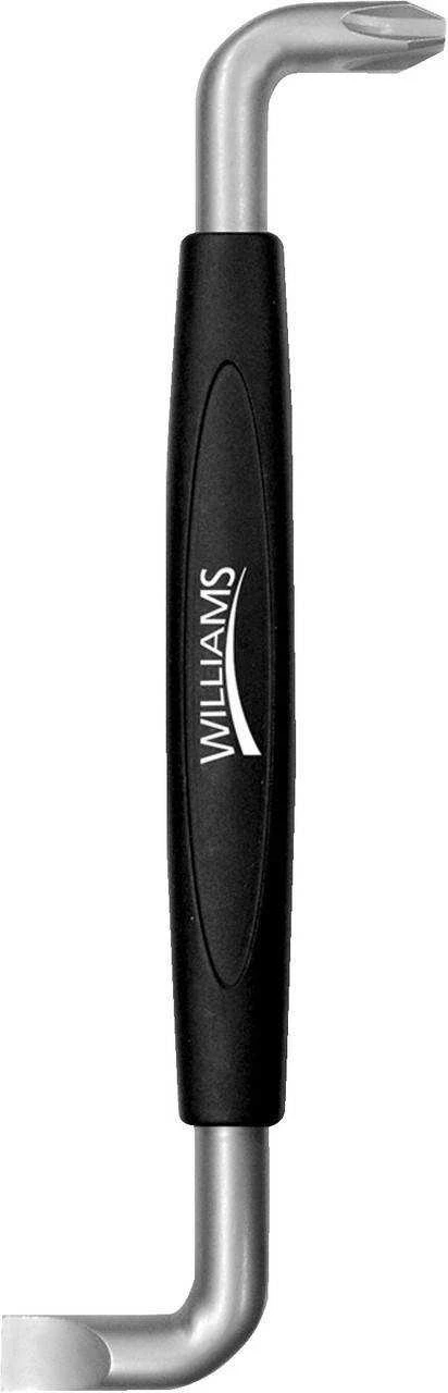 1/4" x PH2 Williams Satin Chrome Offset Screwdriver 4" - JHW24102 Pro Torque Tools
