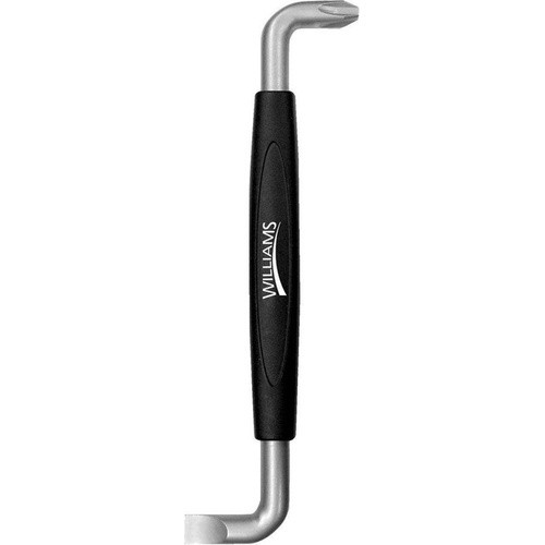 1/4" x PH2 Williams Satin Chrome Offset Screwdriver 4" - JHW24102