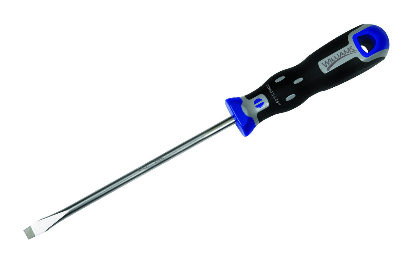 Williams 3/16 Williams SuperTorque Keystone Slotted Flat Tipped Screwdriver - JHWSPR-K-36-6