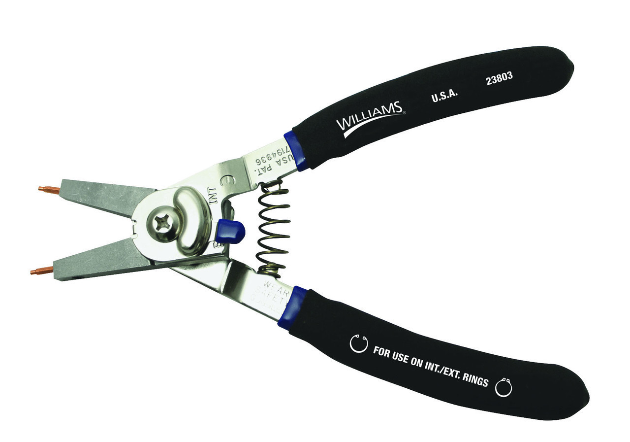 Williams 1 Williams Convertible Retaining Ring Pliers with Double-Dipped Plastic Handle - JHW23803A