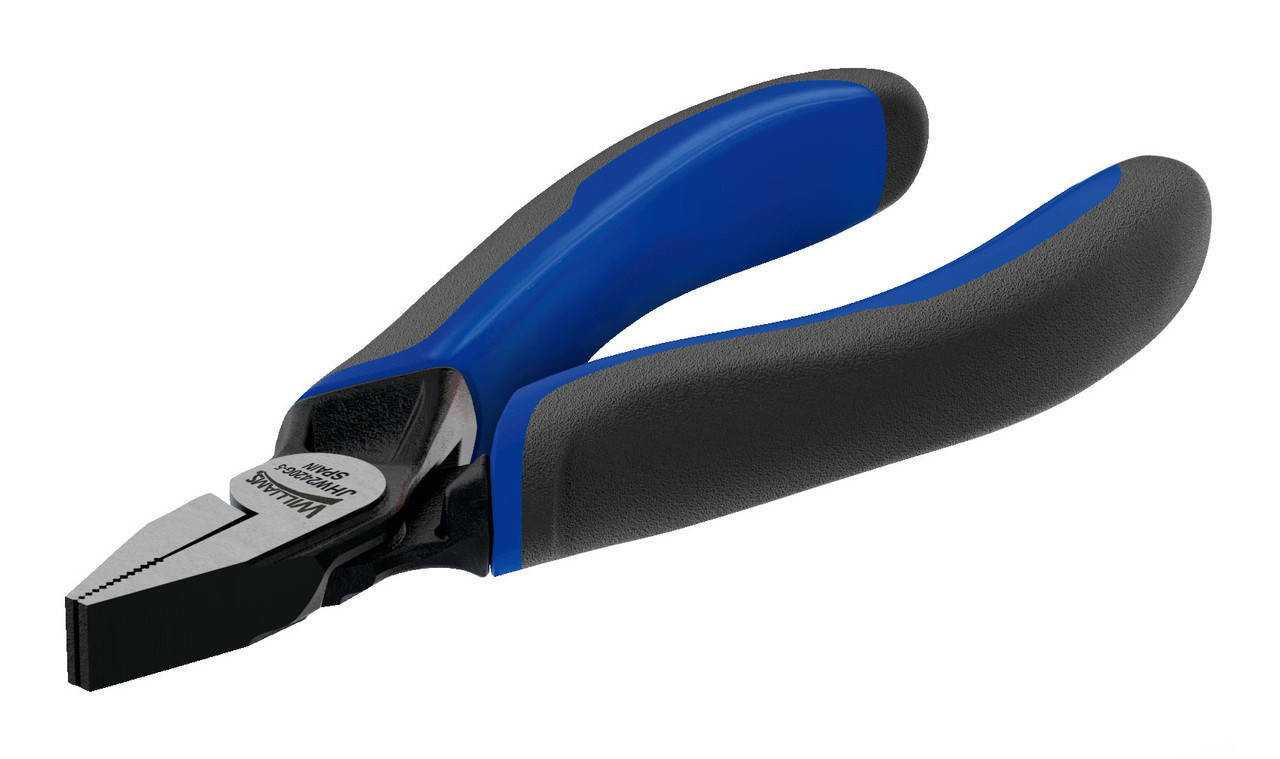 5" Williams Flat Nose Pliers Handle with Bi-Molded Grips and On/Off Return Spring - JHW2420G-5 Pro Torque Tools