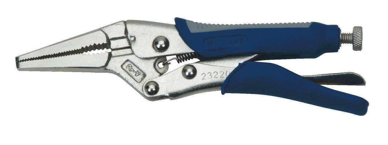 9" Williams Locking Pliers with Bi-Mold Comfort Grip Handle - JHW23221 Pro Torque Tools