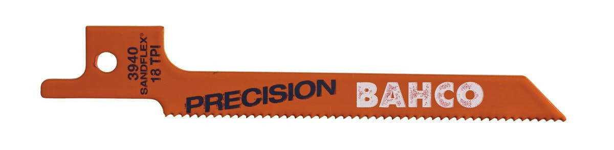 Bahco Bi-Metal Reciprocating Saw Blade For Cutting Metal Precision 24 TPI, 4", 2 Pack - BAH900424SC2 Pro Torque Tools