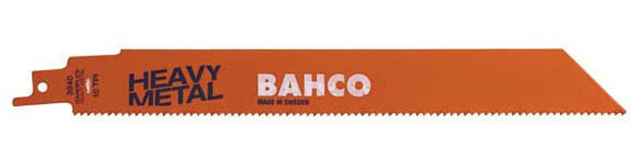  Bahco Bi-Metal Reciprocating Saw Blade For Cutting Heavy Metal 18 TPI, 6", 2 Pack - BAH900618HT2 