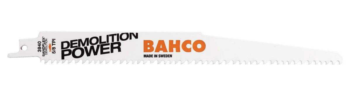 Bahco Bi-Metal Reciprocating Saw Blade For Demolition 5/8 TPI, 9", 10 Pack - BAH900958DLT Pro Torque Tools