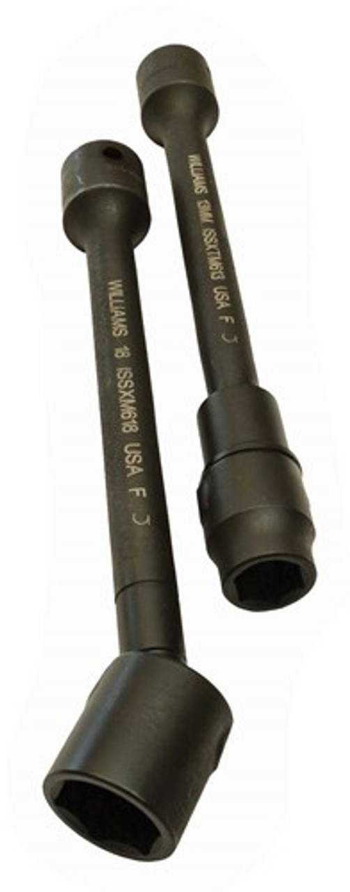 7/16" Williams 1/2" Dr Flextension 4.09" Shrank 6Pt - ISSXT414 Pro Torque Tools