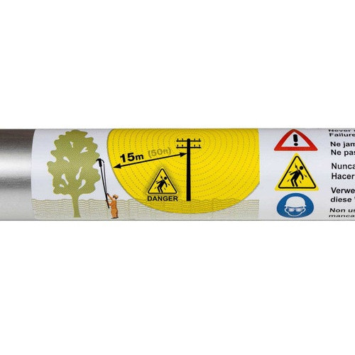 Bahco Telescopic Aluminum Poles with 2 Sections 3520 mm - ATP-200-350