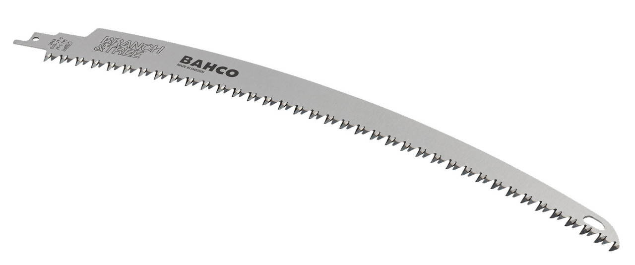 Bahco Reciprocating Long Curved Saw Blade for Coarse Cut 5 TPI 373 mm - 3943-C35-JTC Pro Torque Tools
