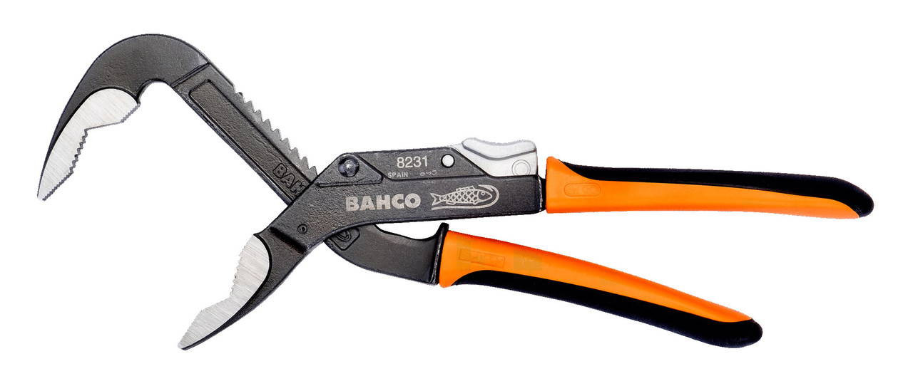 Bahco ERGO Extra Wide Jaw Slip Joint Water Pump Pliers - BAH8231