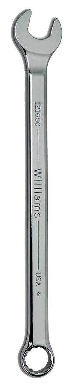 11/32" Williams Satin Chrome SUPERCOMBO Combination Wrench 12 PT - JHW1211SC Pro Torque Tools