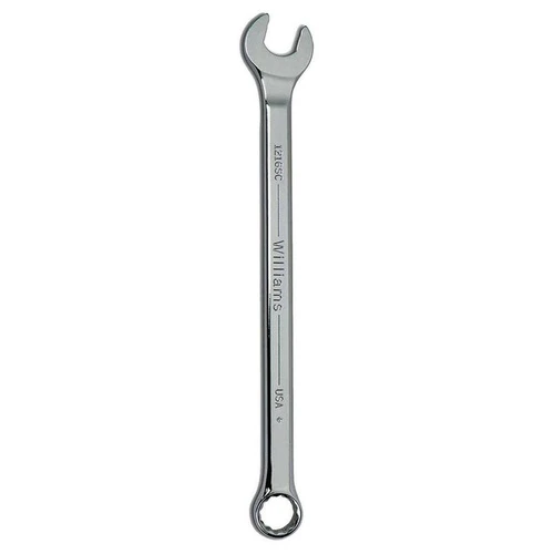 11/32" Williams Satin Chrome SUPERCOMBO Combination Wrench 12 PT - JHW1211SC