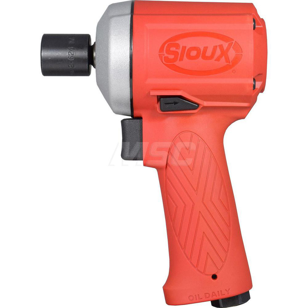 Sioux Tools Air Impact Wrench: 3/8" Drive, 7,500 RPM, 425 ft/lb