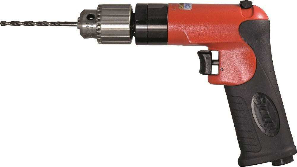 Sioux Tools SDR5P24R2 Reversible Compact Drill | 0.5 HP | 2400 RPM | 1/4" Keyed Chuck Pro Torque Tools