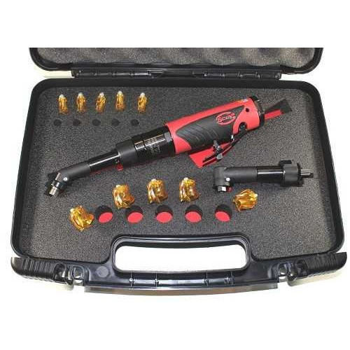 Sioux Tools SDR4A8F-SRK Sealant Removal Kit with 45 Degree Angle Head | 0.4 HP | 800 RPM | 1/4"-28 Spindle Internal Thread