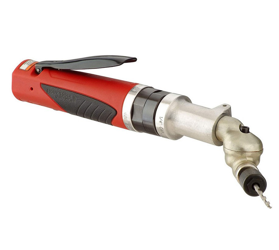 Sioux SDR10S40N360 Non-Reversible Miniature Angle Drill | 1/4" Keyed Chuck | 4000 RPM