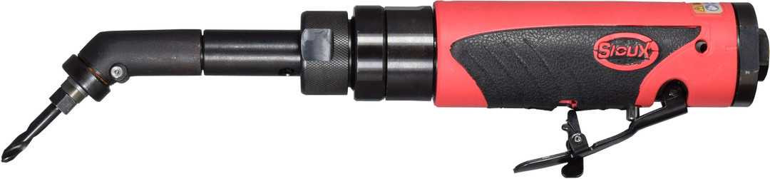 Sioux Tools SDR4A28F8L 45 deg Head Miniature Angle Drill | 1/4-28 Chuck | 2800 RPM | 0.4 HP Pro Torque Tools