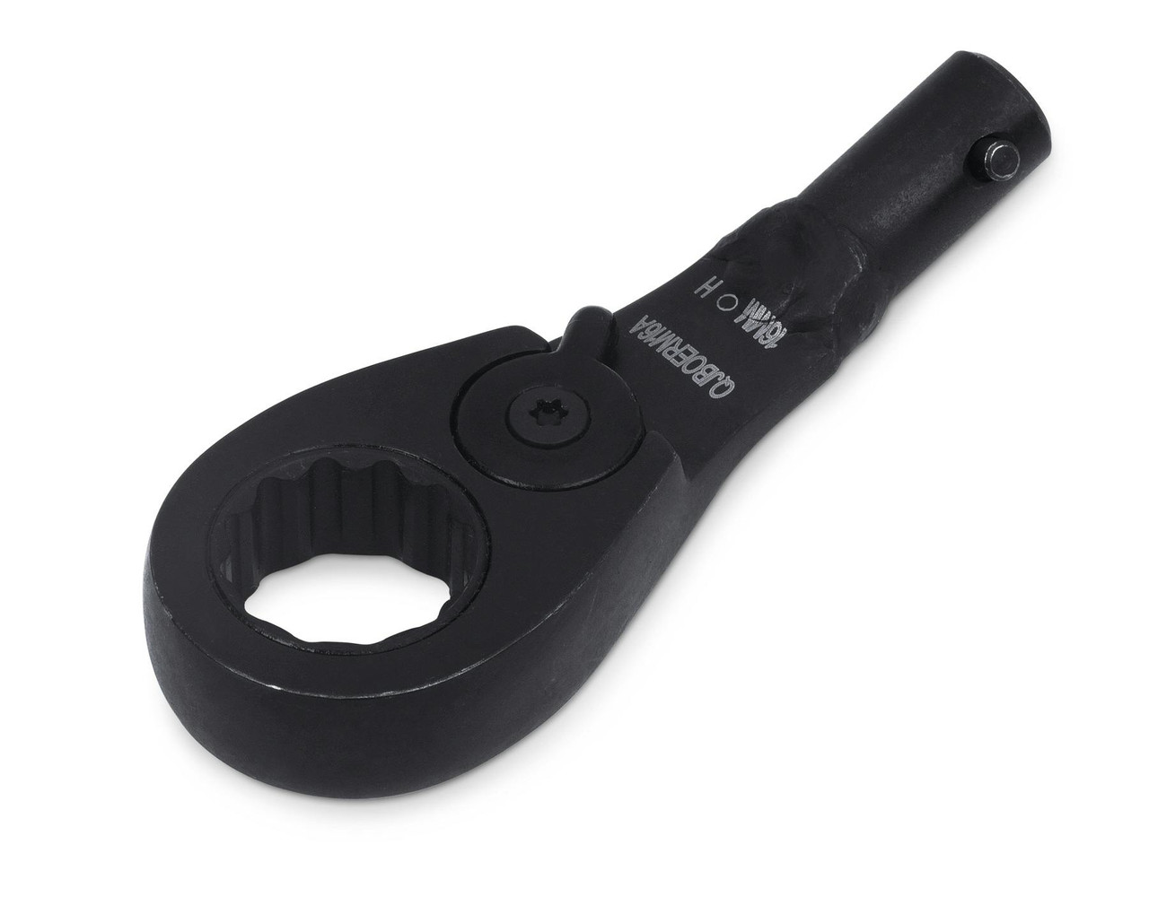 CDI 24 MM 12-Point Ratchet Wrench Head, J-Shank - QJBOERM24A Pro Torque Tools