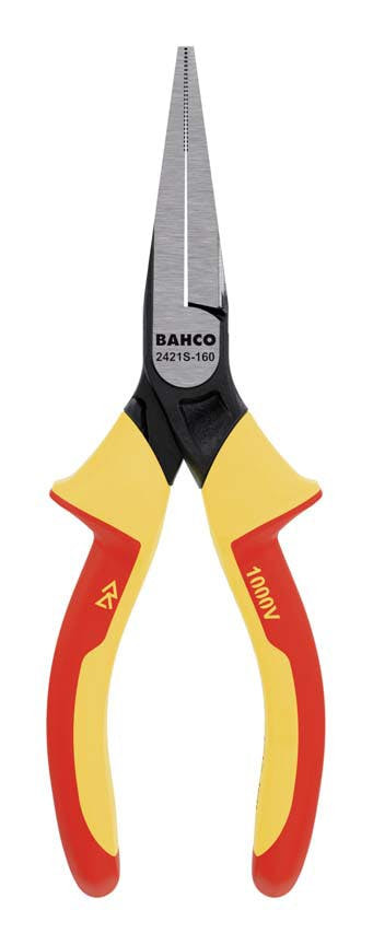 5-1/2" Bahco 1000V Flat Nose Plier - 2421S-140