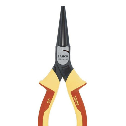 5-1/2" Bahco 1000V Round Nose Pliers - 2521S-140
