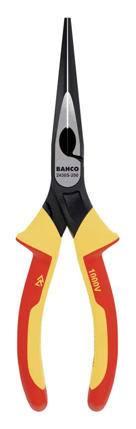 6-1/4" Bahco 1000V Long Nose Plier - 2430S-160