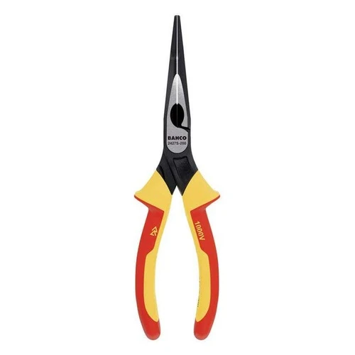 6-1/4" Bahco 1000V 4 Degree Curved Nose Plier - 2427S-160
