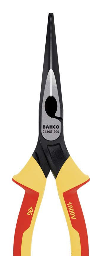 5-1/2" Bahco 1000V Long Nose Plier - 2430S-140