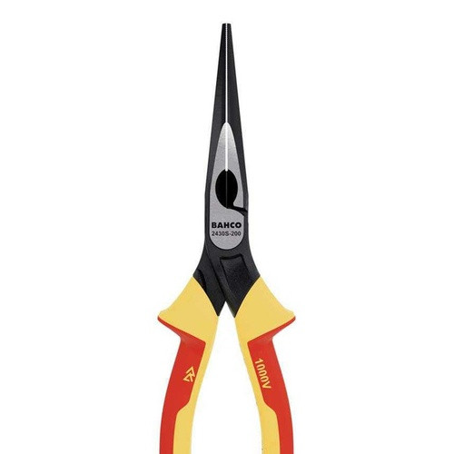 5-1/2" Bahco 1000V Long Nose Plier - 2430S-140