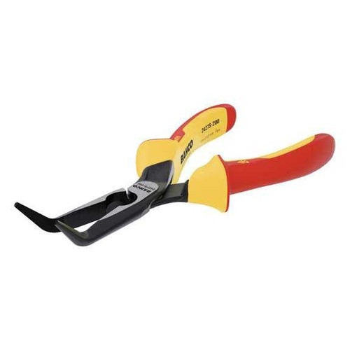 7" Bahco 1000V 45 Degree Curved Nose Pliers - BAH2427S-200