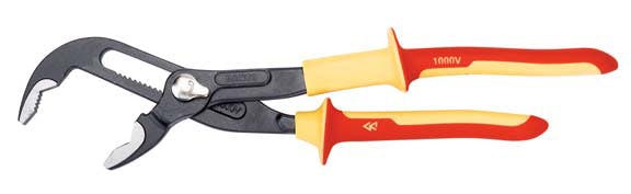 10" Bahco 1000V Quick Adjust Water Pump Pliers - 7224S