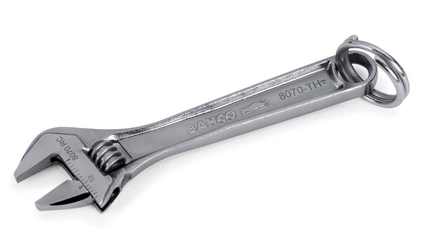6" Bahco Tools Height Adjustable Wrench - 8070RCUS-TH