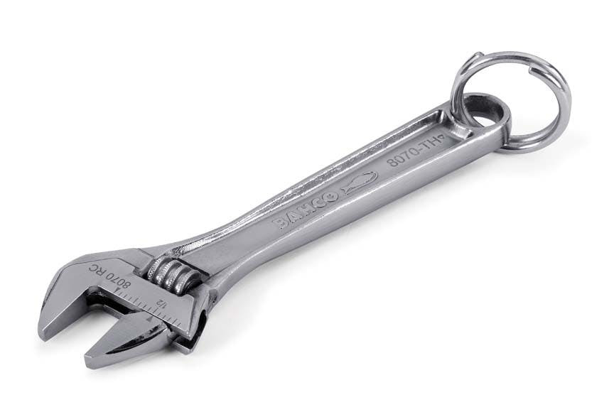 6" Bahco Tools Height Adjustable Wrench - 8070RCUS-TH