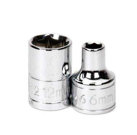 12 MM Williams 3/8" Dr Shallow Socket 6 Pt - JHW31512 Pro Torque Tools