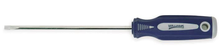 Williams Slotted Screwdrivers with Cabinet Tip Comfort Grip Handles - JHW24211A Pro Torque Tools