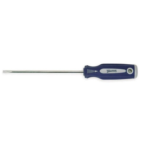 3/16" Williams Comfort Grip Cabinet Slotted Screwdriver 6" - JHW24211A