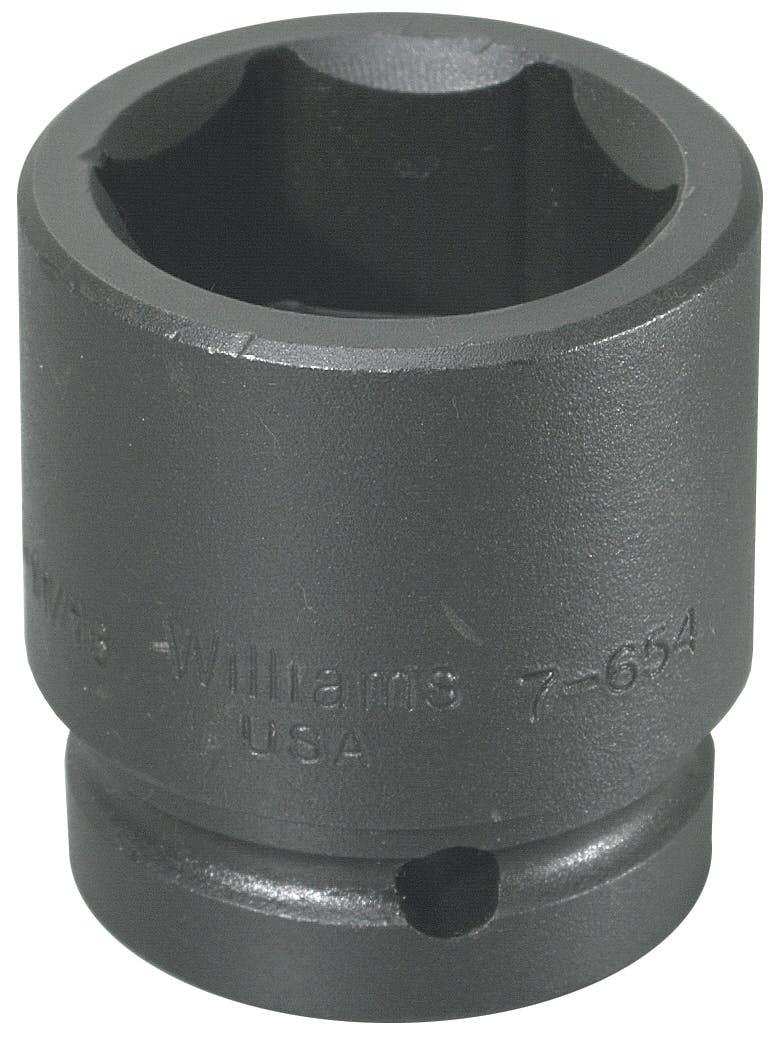2-7/16" Williams 1" Dr Shallow Impact Socket 6 Pt - JHW39678