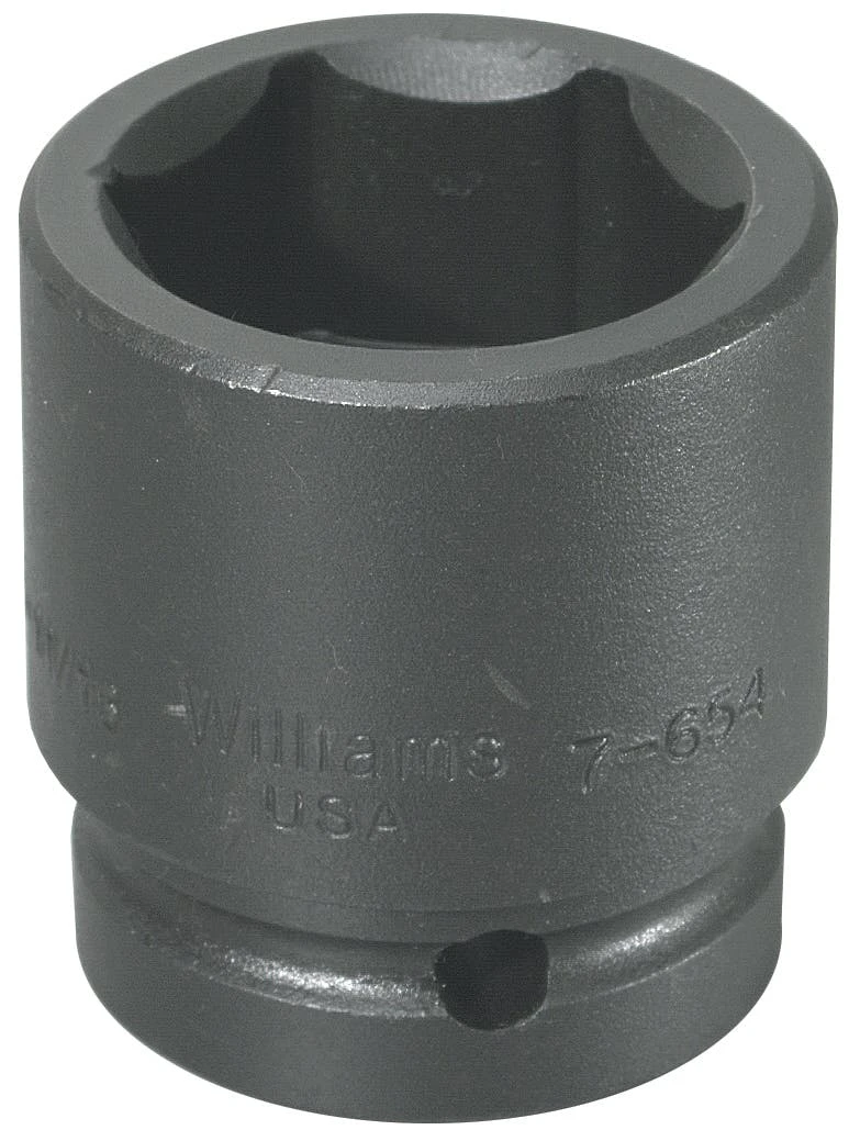 2-7/8" Williams 1" Dr Shallow Impact Socket 6 Pt - JHW39692