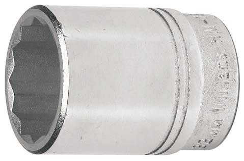 28MM Williams 3/4" Dr Shallow Impact Socket 12 Pt - JHWHM-1228 Pro Torque Tools