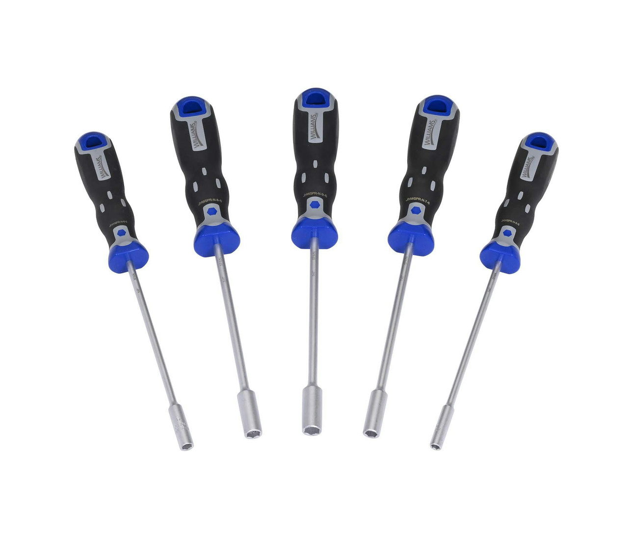 5 -9 MM Williams SuperTorque Nutdriver Set 5 Pcs - JHWSPR-N-MM5