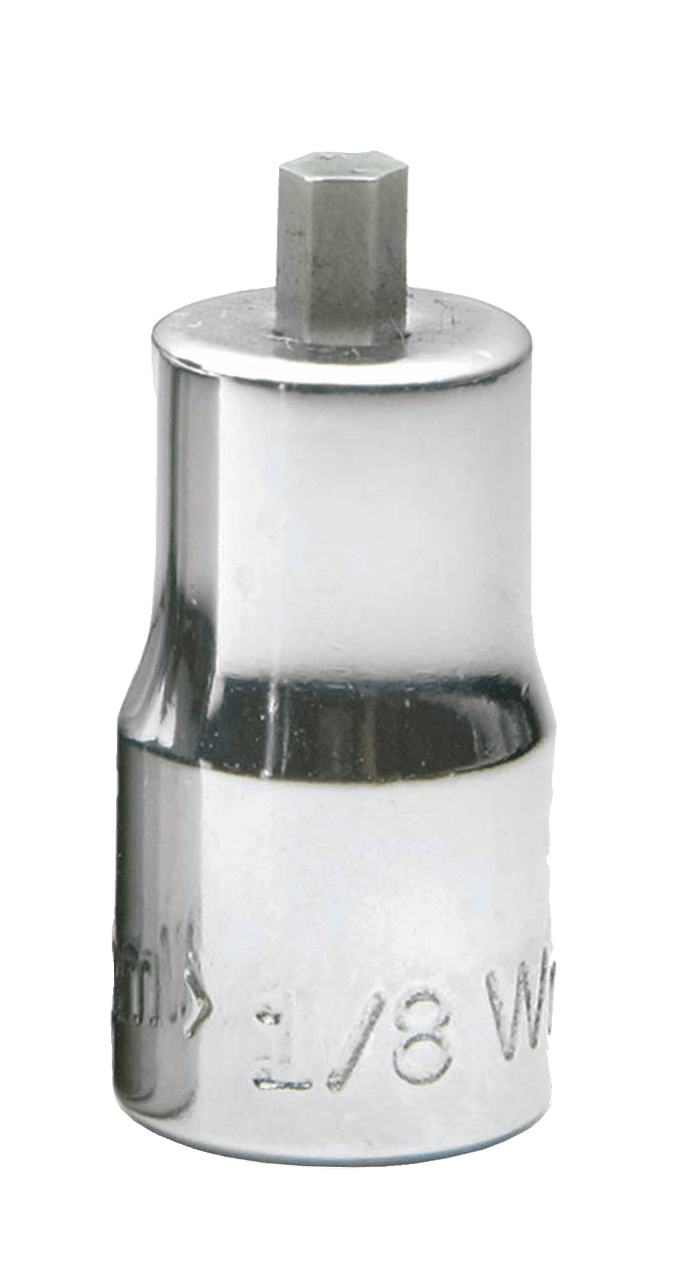 9/64" Williams 1/4" Dr Stubby Hex Bit Socket - JHWTMAXS45E2