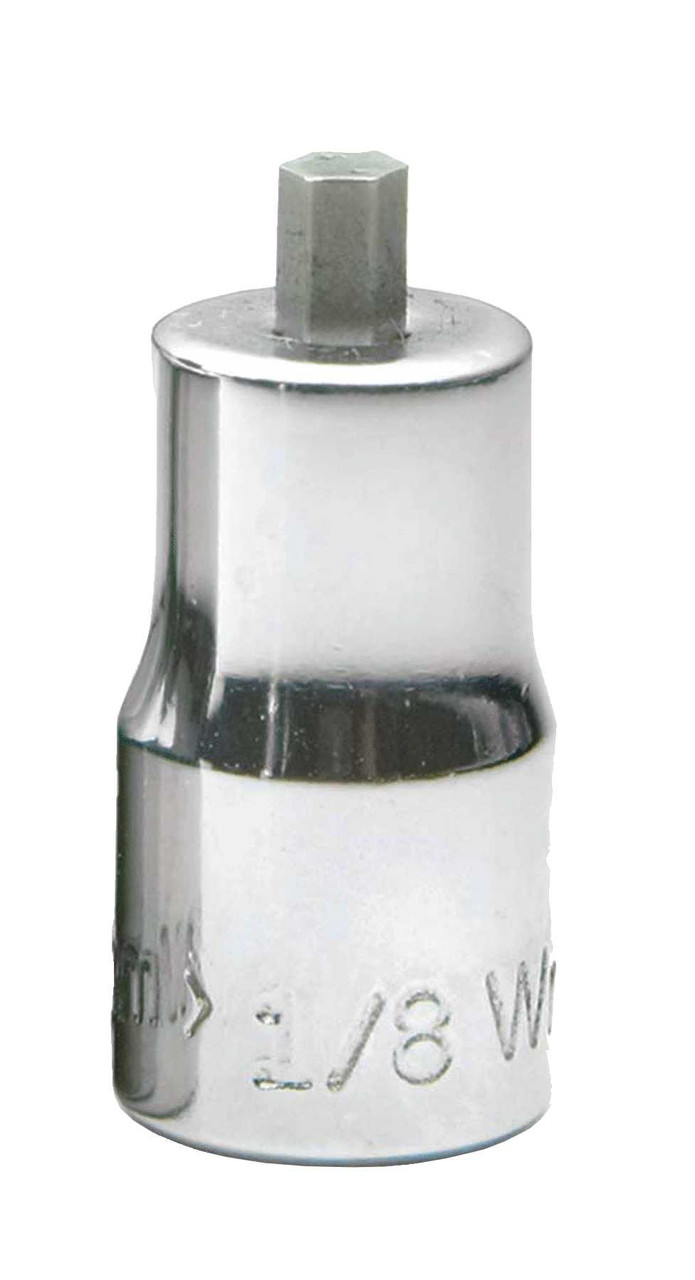 9/64" Williams 1/4" Dr Stubby Hex Bit Socket - JHWTMAXS45E2 Pro Torque Tools